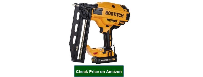 Best Cordless Straight Finish Nailer from bostitch